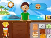 Beach Burger Cooking Game
