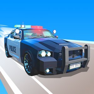 Police Car Stunts Racing Online Game