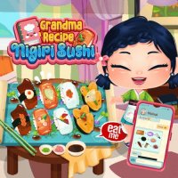 Grandma Recipe Nigiri Sushi Online Cooking Game