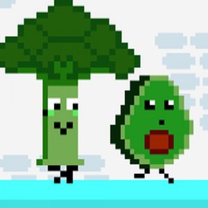 Cat Chef vs Fruits 2 Player Game