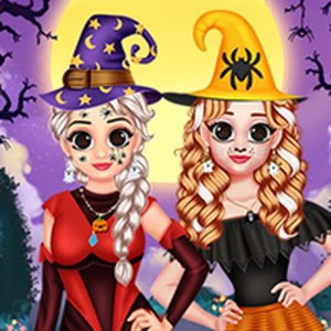 Princess Hello Halloween Online Girl Game