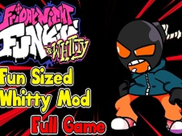 Friday Night Funkin': Whitty Fun Sized Ballistic Online Arcade Game