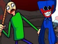 Baldi vs Huggy Rhythm Duel