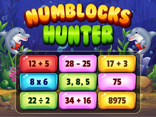 Numblocks Hunter Math Arcade Game