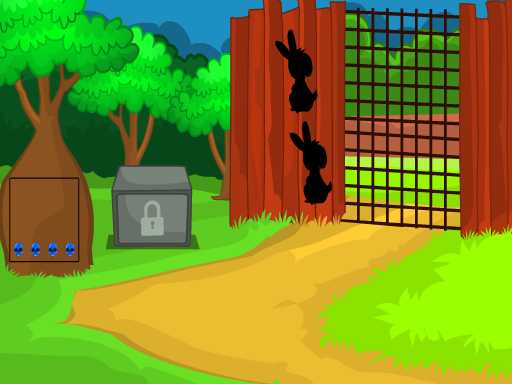 Rabbit Land Escape Online Puzzle Game - Escape Adventure