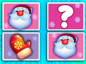 Christmas MatchUp Puzzle Game - Memory Puzzle Game