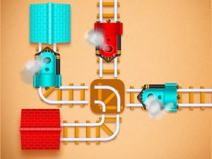 Rail Maze Puzzle Online Game Puzzle Game
