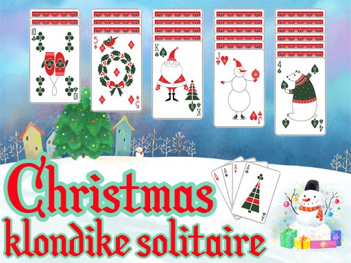 Holiday Klondike Solitaire Puzzle