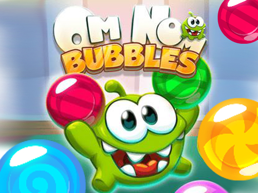 Om Nom Bubble Pop Puzzle