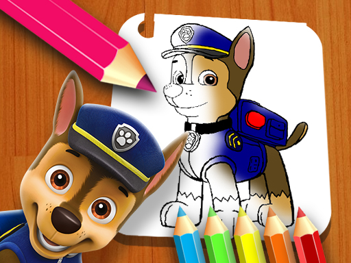 PAW Patrol Digital Coloring Activity