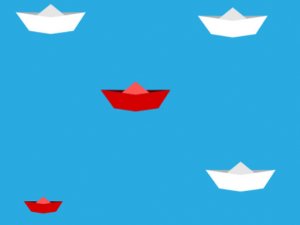 Catch Red Boats Reflex Game Arcade Game