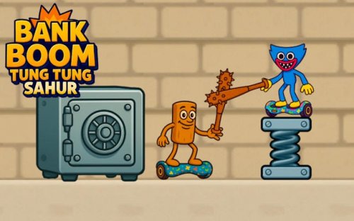 Bank Boom Tung Tung Sahur: Safe Unlocking Race Game