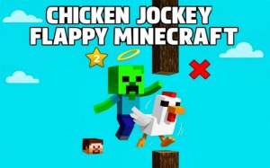 Chicken Jockey Flappy Projectilecraft Online Game