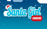 Santa Girl Running: Christmas Adventure