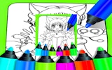 Anime Coloring Pages For Kids - Free Coloring Book Game