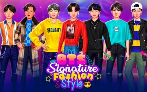 BTS Signature Fashion Style Game