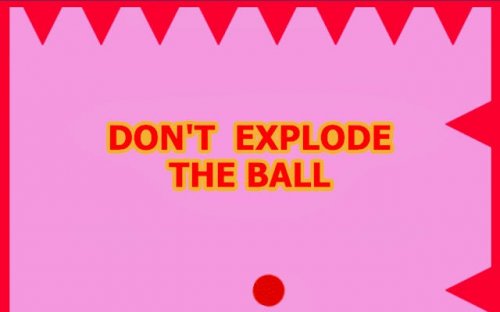 Don't Explode the Ball - Tap & Jump Game