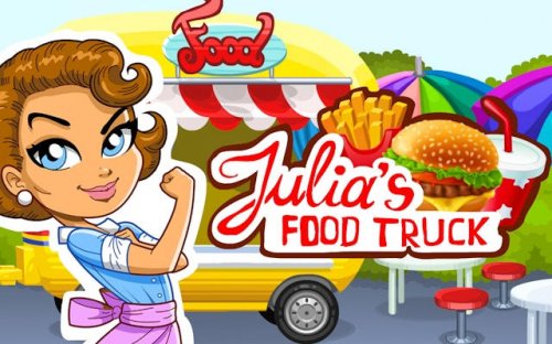 Julia's Food Truck: Burger Cooking Game