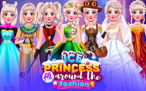 Ice Princess All Around The Fashion Dress Up Game