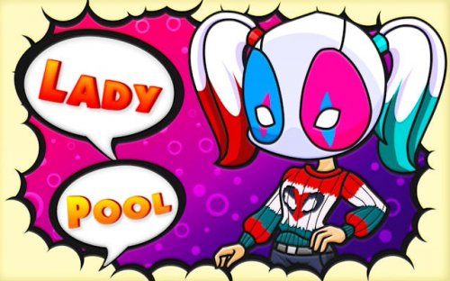 Lady Pool Dress Up Game