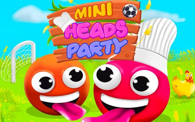 Mini Heads Party: 5 Funny Mini Games