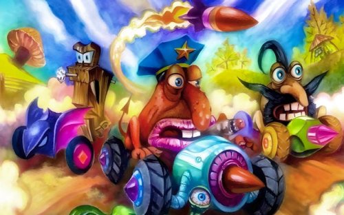 Moonshine Runners: Samogonki - Arcade Racing Adventure