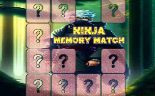 Ninja Memory Match - Slide Puzzle Game