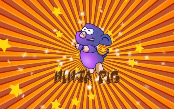 Ninja Pig: Alien Invasion Runner Game Online Arcade Game
