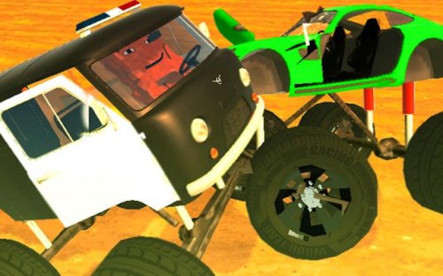 Police VS Bandits: Monster Truck Racing Game