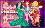 Princesses vs Party Trends: Fashion Makeover Game