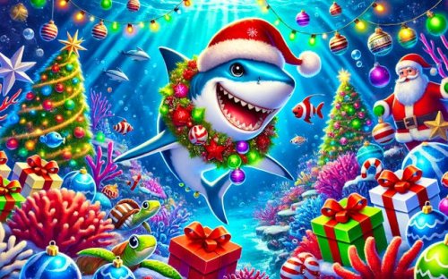 Santa Shark: Ocean Predator