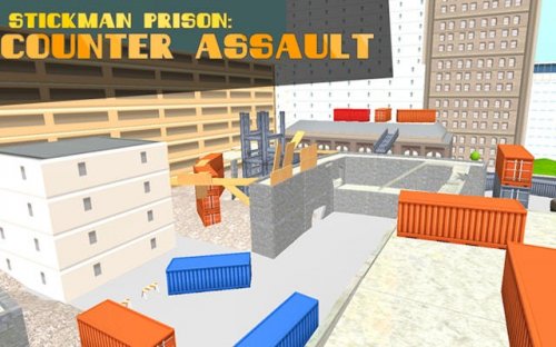 Stickman Prison Counter Assault - 3D Action precision fighter