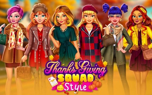 Thanksgiving Squad Style Fashion Game
