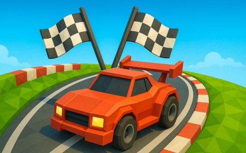 Turbo Drift Racers 3D - Low Poly Racing Game