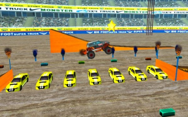 Ultimate Stunts 3D - Monster Truck Driving Online Arcade Game