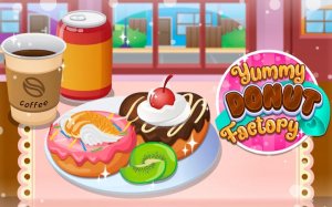 Yummy Donut Factory - Online Cooking Game