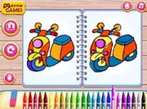 Cycle Palette: Coloring Adventure