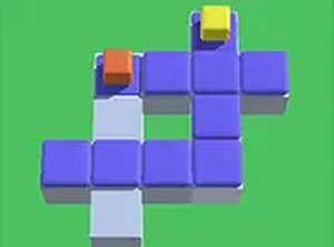 Color Cube Grid Puzzle