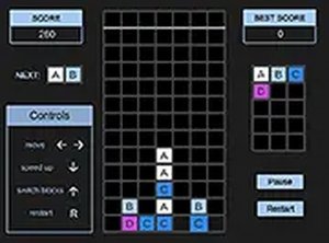 Hetrik Letter Merge Puzzle