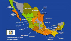 Snappy Maps: Mexico Online Geography Puzzle Game